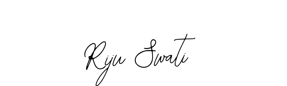Make a beautiful signature design for name Riju Swati. With this signature (Bearetta-2O07w) style, you can create a handwritten signature for free. Riju Swati signature style 12 images and pictures png