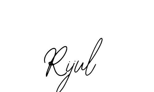 Make a beautiful signature design for name Rijul. With this signature (Bearetta-2O07w) style, you can create a handwritten signature for free. Rijul signature style 12 images and pictures png