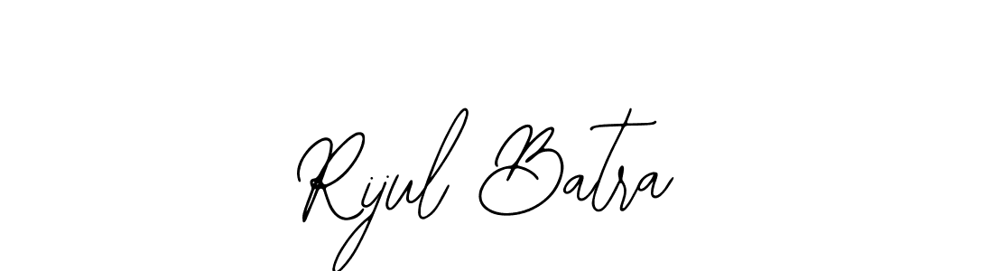 Create a beautiful signature design for name Rijul Batra. With this signature (Bearetta-2O07w) fonts, you can make a handwritten signature for free. Rijul Batra signature style 12 images and pictures png