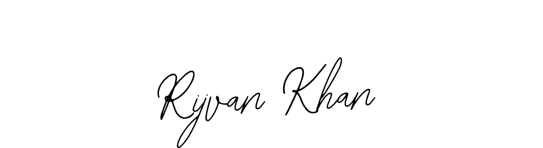 Bearetta-2O07w is a professional signature style that is perfect for those who want to add a touch of class to their signature. It is also a great choice for those who want to make their signature more unique. Get Rijvan Khan name to fancy signature for free. Rijvan Khan signature style 12 images and pictures png