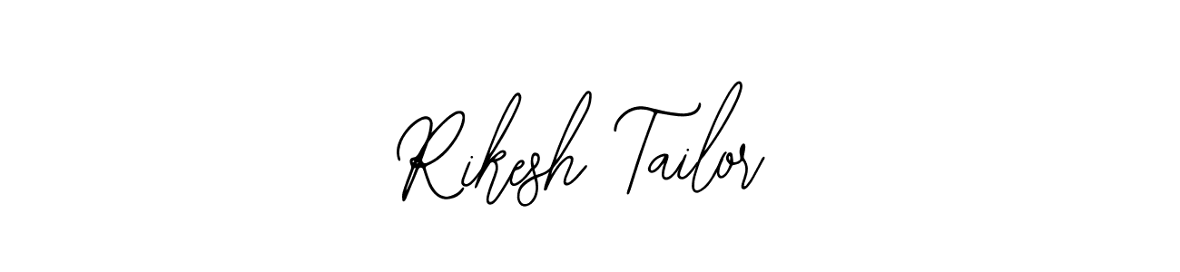 Rikesh Tailor stylish signature style. Best Handwritten Sign (Bearetta-2O07w) for my name. Handwritten Signature Collection Ideas for my name Rikesh Tailor. Rikesh Tailor signature style 12 images and pictures png