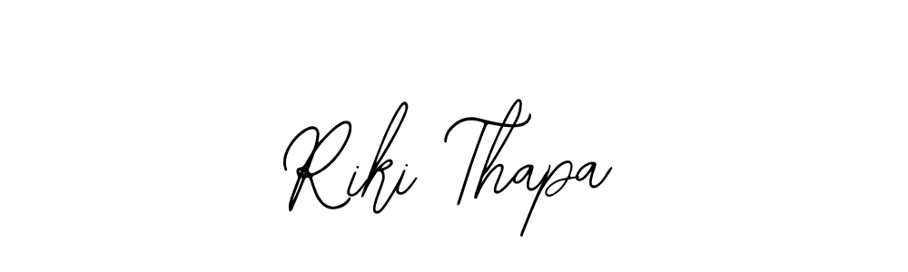 Create a beautiful signature design for name Riki Thapa. With this signature (Bearetta-2O07w) fonts, you can make a handwritten signature for free. Riki Thapa signature style 12 images and pictures png