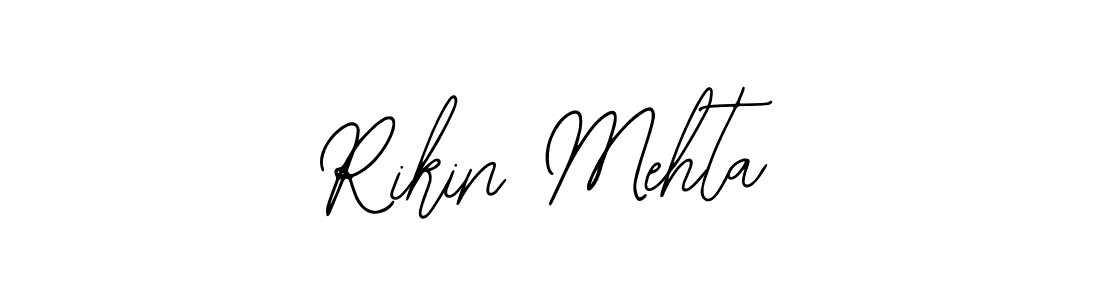 Rikin Mehta stylish signature style. Best Handwritten Sign (Bearetta-2O07w) for my name. Handwritten Signature Collection Ideas for my name Rikin Mehta. Rikin Mehta signature style 12 images and pictures png