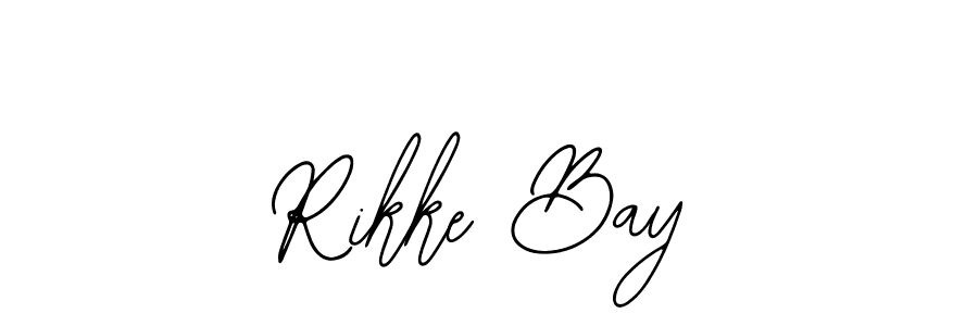 This is the best signature style for the Rikke Bay name. Also you like these signature font (Bearetta-2O07w). Mix name signature. Rikke Bay signature style 12 images and pictures png
