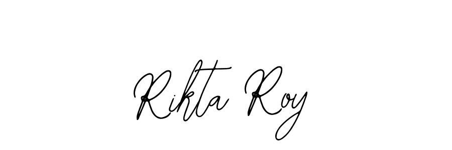 if you are searching for the best signature style for your name Rikta Roy. so please give up your signature search. here we have designed multiple signature styles  using Bearetta-2O07w. Rikta Roy signature style 12 images and pictures png