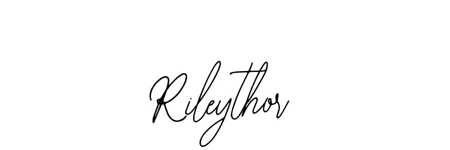 Rileythor stylish signature style. Best Handwritten Sign (Bearetta-2O07w) for my name. Handwritten Signature Collection Ideas for my name Rileythor. Rileythor signature style 12 images and pictures png