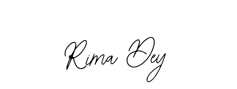 How to make Rima Dey signature? Bearetta-2O07w is a professional autograph style. Create handwritten signature for Rima Dey name. Rima Dey signature style 12 images and pictures png