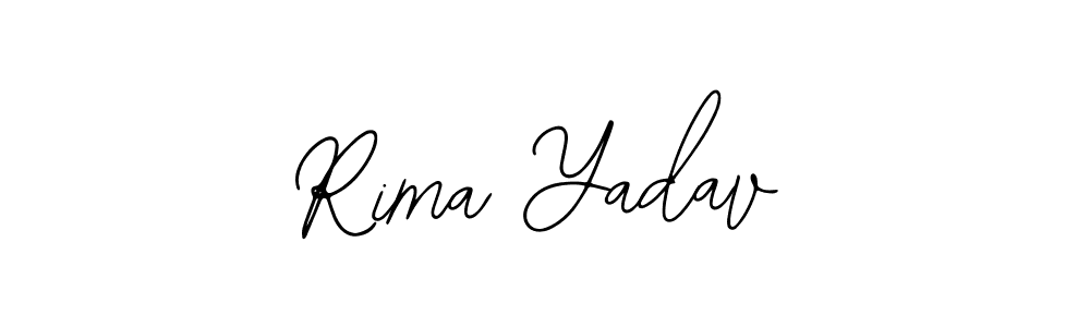 Rima Yadav stylish signature style. Best Handwritten Sign (Bearetta-2O07w) for my name. Handwritten Signature Collection Ideas for my name Rima Yadav. Rima Yadav signature style 12 images and pictures png