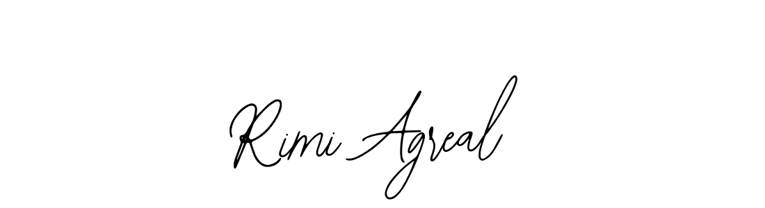 Design your own signature with our free online signature maker. With this signature software, you can create a handwritten (Bearetta-2O07w) signature for name Rimi Agreal. Rimi Agreal signature style 12 images and pictures png