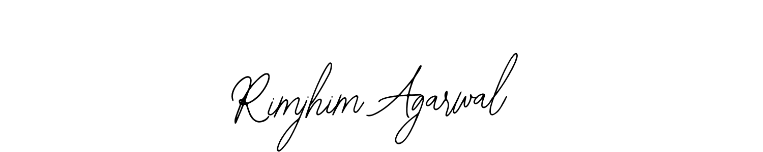 Make a beautiful signature design for name Rimjhim Agarwal. With this signature (Bearetta-2O07w) style, you can create a handwritten signature for free. Rimjhim Agarwal signature style 12 images and pictures png