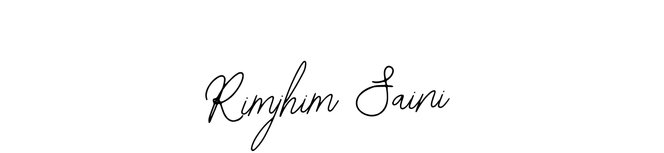 Also we have Rimjhim Saini name is the best signature style. Create professional handwritten signature collection using Bearetta-2O07w autograph style. Rimjhim Saini signature style 12 images and pictures png