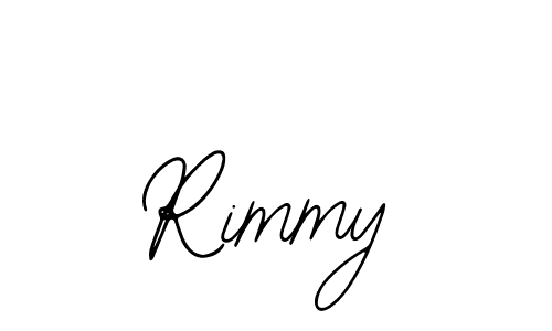 Use a signature maker to create a handwritten signature online. With this signature software, you can design (Bearetta-2O07w) your own signature for name Rimmy. Rimmy signature style 12 images and pictures png