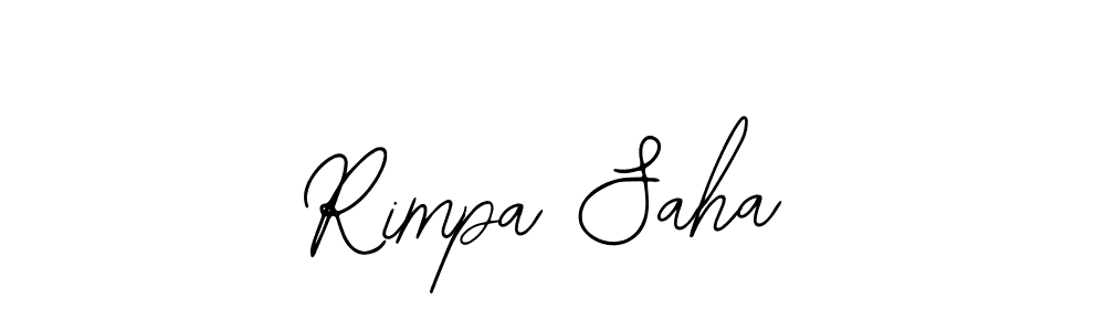 if you are searching for the best signature style for your name Rimpa Saha. so please give up your signature search. here we have designed multiple signature styles  using Bearetta-2O07w. Rimpa Saha signature style 12 images and pictures png