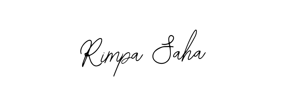 Rimpa Saha stylish signature style. Best Handwritten Sign (Bearetta-2O07w) for my name. Handwritten Signature Collection Ideas for my name Rimpa Saha. Rimpa Saha signature style 12 images and pictures png