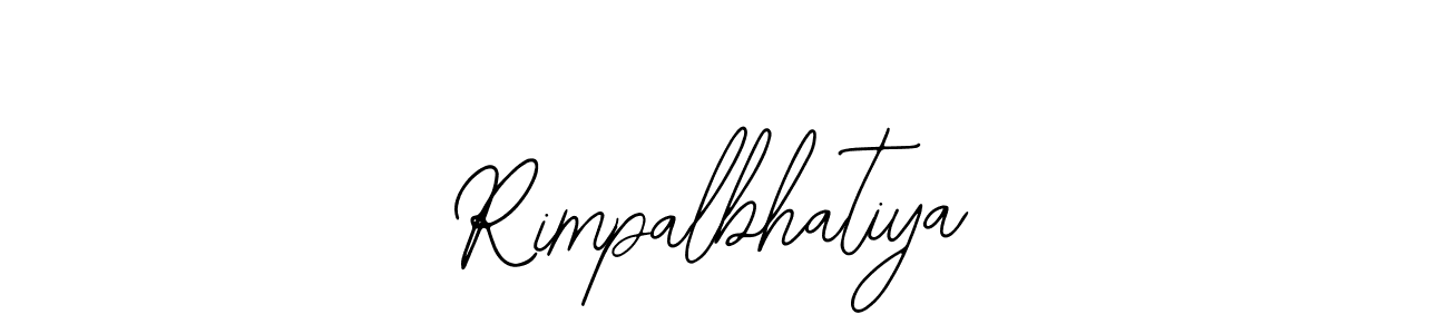 How to make Rimpalbhatiya signature? Bearetta-2O07w is a professional autograph style. Create handwritten signature for Rimpalbhatiya name. Rimpalbhatiya signature style 12 images and pictures png