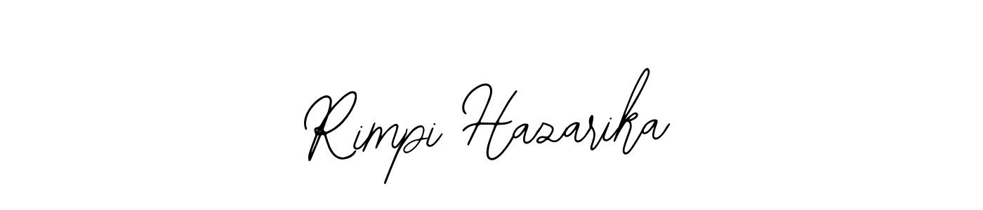 Make a beautiful signature design for name Rimpi Hazarika. With this signature (Bearetta-2O07w) style, you can create a handwritten signature for free. Rimpi Hazarika signature style 12 images and pictures png