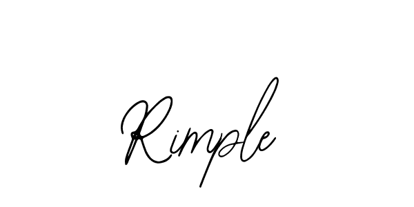 It looks lik you need a new signature style for name Rimple. Design unique handwritten (Bearetta-2O07w) signature with our free signature maker in just a few clicks. Rimple signature style 12 images and pictures png