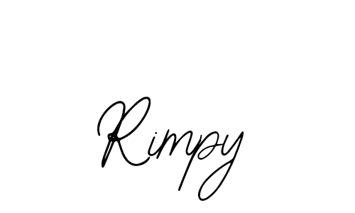 Design your own signature with our free online signature maker. With this signature software, you can create a handwritten (Bearetta-2O07w) signature for name Rimpy. Rimpy signature style 12 images and pictures png