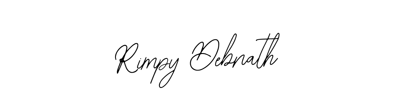 Make a beautiful signature design for name Rimpy Debnath. With this signature (Bearetta-2O07w) style, you can create a handwritten signature for free. Rimpy Debnath signature style 12 images and pictures png