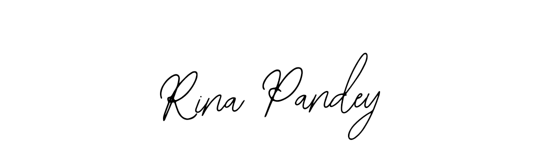 Design your own signature with our free online signature maker. With this signature software, you can create a handwritten (Bearetta-2O07w) signature for name Rina Pandey. Rina Pandey signature style 12 images and pictures png