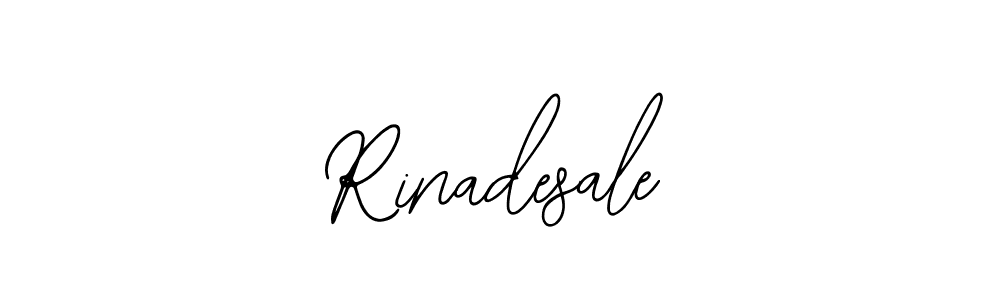 Similarly Bearetta-2O07w is the best handwritten signature design. Signature creator online .You can use it as an online autograph creator for name Rinadesale. Rinadesale signature style 12 images and pictures png