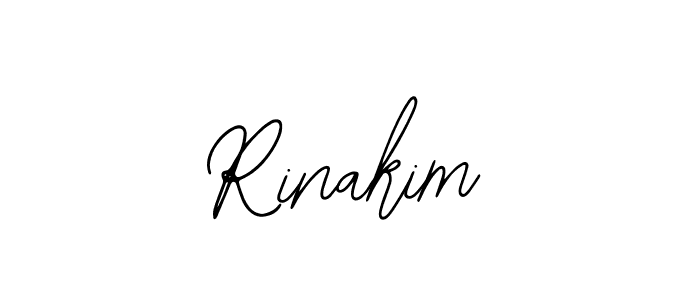 Use a signature maker to create a handwritten signature online. With this signature software, you can design (Bearetta-2O07w) your own signature for name Rinakim. Rinakim signature style 12 images and pictures png
