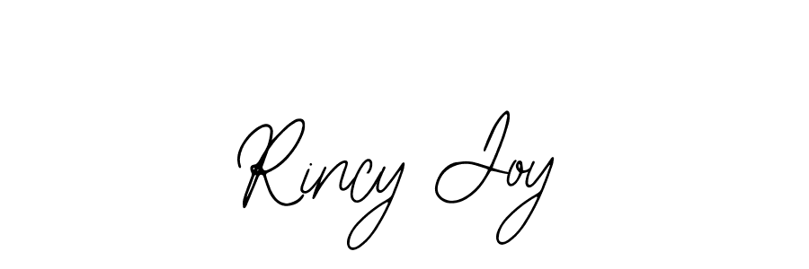 Use a signature maker to create a handwritten signature online. With this signature software, you can design (Bearetta-2O07w) your own signature for name Rincy Joy. Rincy Joy signature style 12 images and pictures png