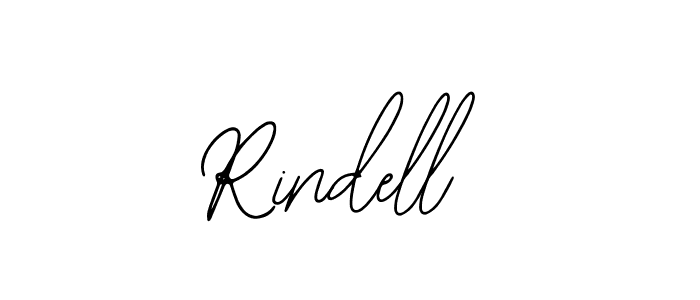 Make a beautiful signature design for name Rindell. With this signature (Bearetta-2O07w) style, you can create a handwritten signature for free. Rindell signature style 12 images and pictures png