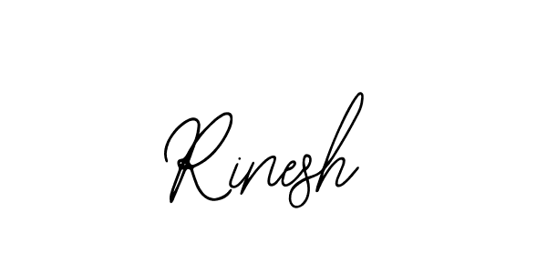 Also we have Rinesh name is the best signature style. Create professional handwritten signature collection using Bearetta-2O07w autograph style. Rinesh signature style 12 images and pictures png