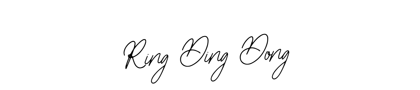 See photos of Ring Ding Dong official signature by Spectra . Check more albums & portfolios. Read reviews & check more about Bearetta-2O07w font. Ring Ding Dong signature style 12 images and pictures png