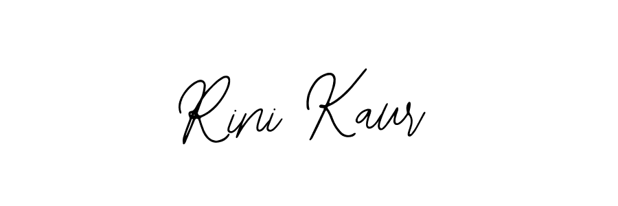 Create a beautiful signature design for name Rini Kaur. With this signature (Bearetta-2O07w) fonts, you can make a handwritten signature for free. Rini Kaur signature style 12 images and pictures png