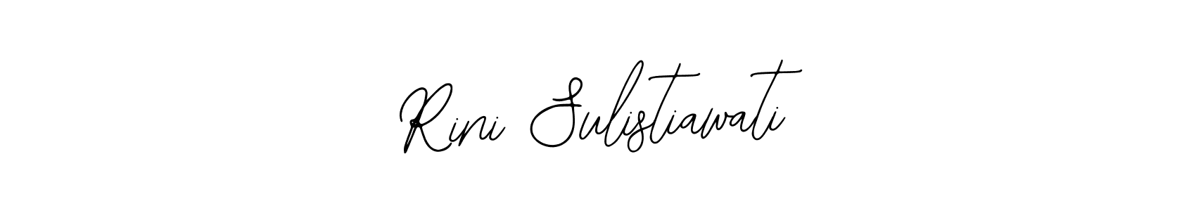 Bearetta-2O07w is a professional signature style that is perfect for those who want to add a touch of class to their signature. It is also a great choice for those who want to make their signature more unique. Get Rini Sulistiawati name to fancy signature for free. Rini Sulistiawati signature style 12 images and pictures png