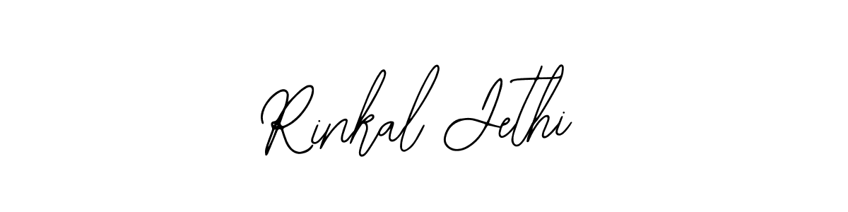 Design your own signature with our free online signature maker. With this signature software, you can create a handwritten (Bearetta-2O07w) signature for name Rinkal Jethi. Rinkal Jethi signature style 12 images and pictures png