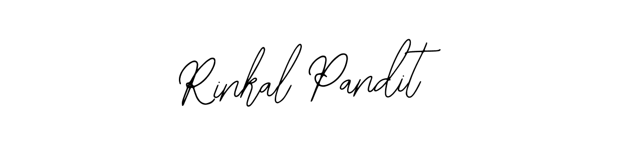 How to Draw Rinkal Pandit signature style? Bearetta-2O07w is a latest design signature styles for name Rinkal Pandit. Rinkal Pandit signature style 12 images and pictures png