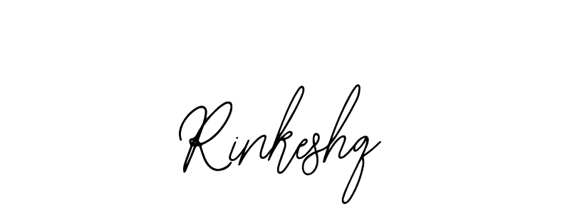How to make Rinkeshq signature? Bearetta-2O07w is a professional autograph style. Create handwritten signature for Rinkeshq name. Rinkeshq signature style 12 images and pictures png