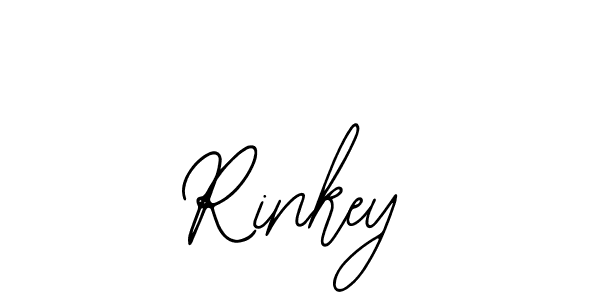 Rinkey stylish signature style. Best Handwritten Sign (Bearetta-2O07w) for my name. Handwritten Signature Collection Ideas for my name Rinkey. Rinkey signature style 12 images and pictures png