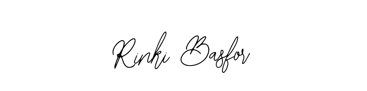 How to make Rinki Basfor signature? Bearetta-2O07w is a professional autograph style. Create handwritten signature for Rinki Basfor name. Rinki Basfor signature style 12 images and pictures png