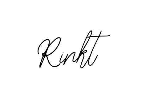 How to make Rinkt signature? Bearetta-2O07w is a professional autograph style. Create handwritten signature for Rinkt name. Rinkt signature style 12 images and pictures png