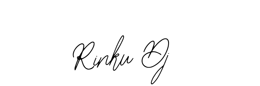 if you are searching for the best signature style for your name Rinku Dj . so please give up your signature search. here we have designed multiple signature styles  using Bearetta-2O07w. Rinku Dj  signature style 12 images and pictures png