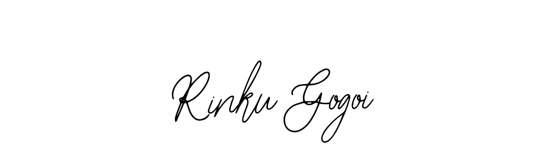 Rinku Gogoi stylish signature style. Best Handwritten Sign (Bearetta-2O07w) for my name. Handwritten Signature Collection Ideas for my name Rinku Gogoi. Rinku Gogoi signature style 12 images and pictures png
