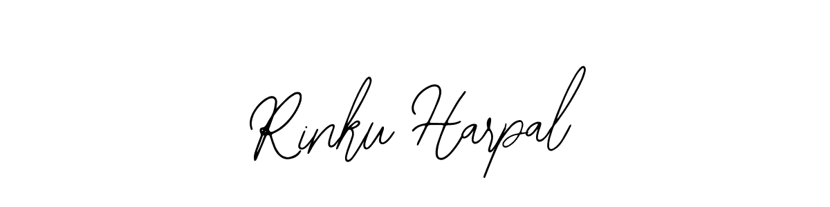 How to Draw Rinku Harpal signature style? Bearetta-2O07w is a latest design signature styles for name Rinku Harpal. Rinku Harpal signature style 12 images and pictures png