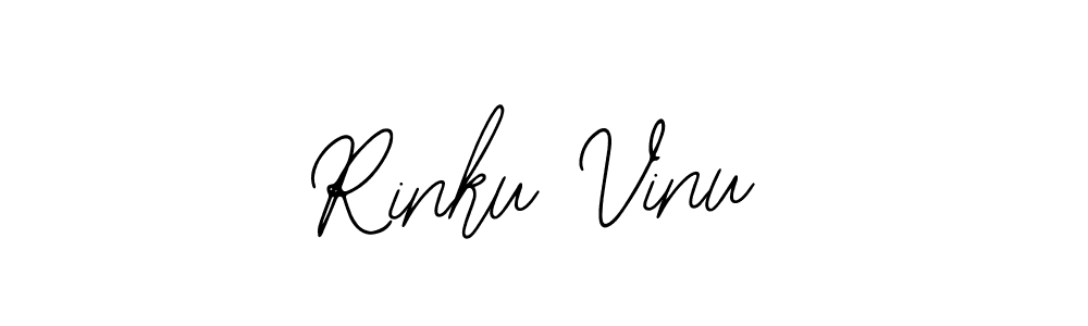 Make a beautiful signature design for name Rinku Vinu. With this signature (Bearetta-2O07w) style, you can create a handwritten signature for free. Rinku Vinu signature style 12 images and pictures png