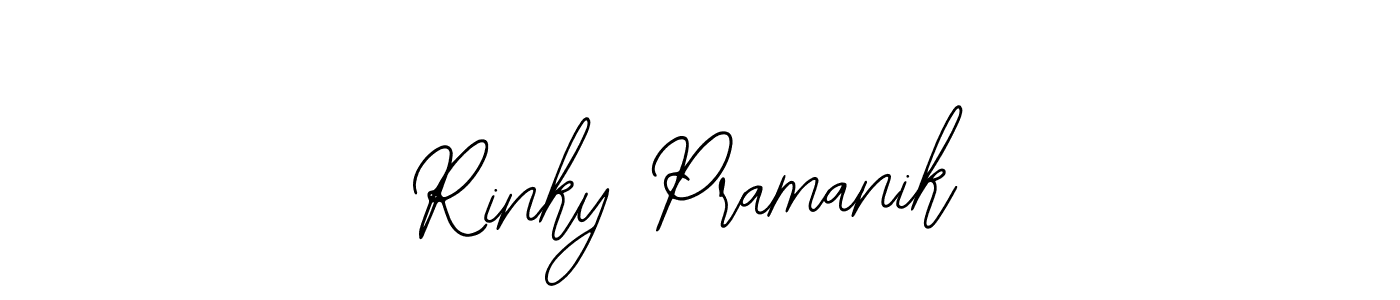 How to Draw Rinky Pramanik signature style? Bearetta-2O07w is a latest design signature styles for name Rinky Pramanik. Rinky Pramanik signature style 12 images and pictures png