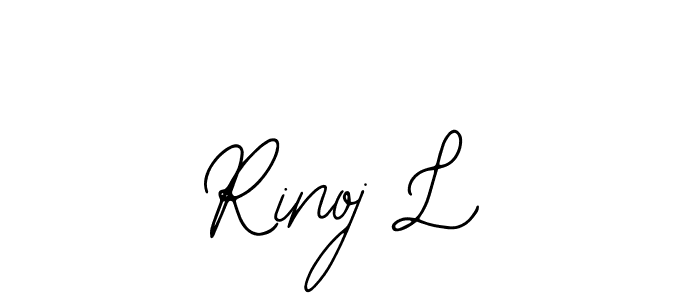 Similarly Bearetta-2O07w is the best handwritten signature design. Signature creator online .You can use it as an online autograph creator for name Rinoj L. Rinoj L signature style 12 images and pictures png
