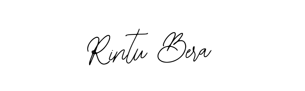 Make a beautiful signature design for name Rintu Bera. Use this online signature maker to create a handwritten signature for free. Rintu Bera signature style 12 images and pictures png