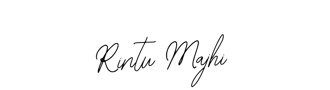 Bearetta-2O07w is a professional signature style that is perfect for those who want to add a touch of class to their signature. It is also a great choice for those who want to make their signature more unique. Get Rintu Majhi name to fancy signature for free. Rintu Majhi signature style 12 images and pictures png