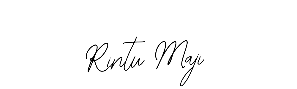 Use a signature maker to create a handwritten signature online. With this signature software, you can design (Bearetta-2O07w) your own signature for name Rintu Maji. Rintu Maji signature style 12 images and pictures png