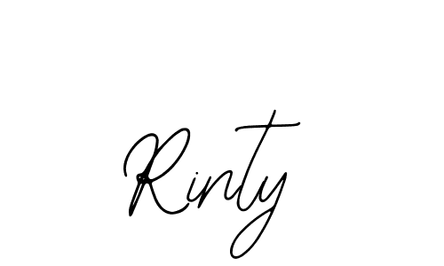 You should practise on your own different ways (Bearetta-2O07w) to write your name (Rinty) in signature. don't let someone else do it for you. Rinty signature style 12 images and pictures png