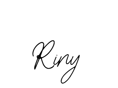 Riny stylish signature style. Best Handwritten Sign (Bearetta-2O07w) for my name. Handwritten Signature Collection Ideas for my name Riny. Riny signature style 12 images and pictures png