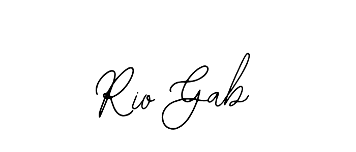 if you are searching for the best signature style for your name Rio Gab. so please give up your signature search. here we have designed multiple signature styles  using Bearetta-2O07w. Rio Gab signature style 12 images and pictures png